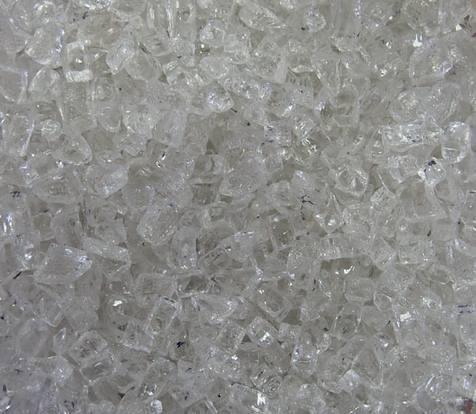 ガラスカレット分離後