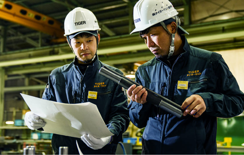 川西 彬巳　仕事中の様子